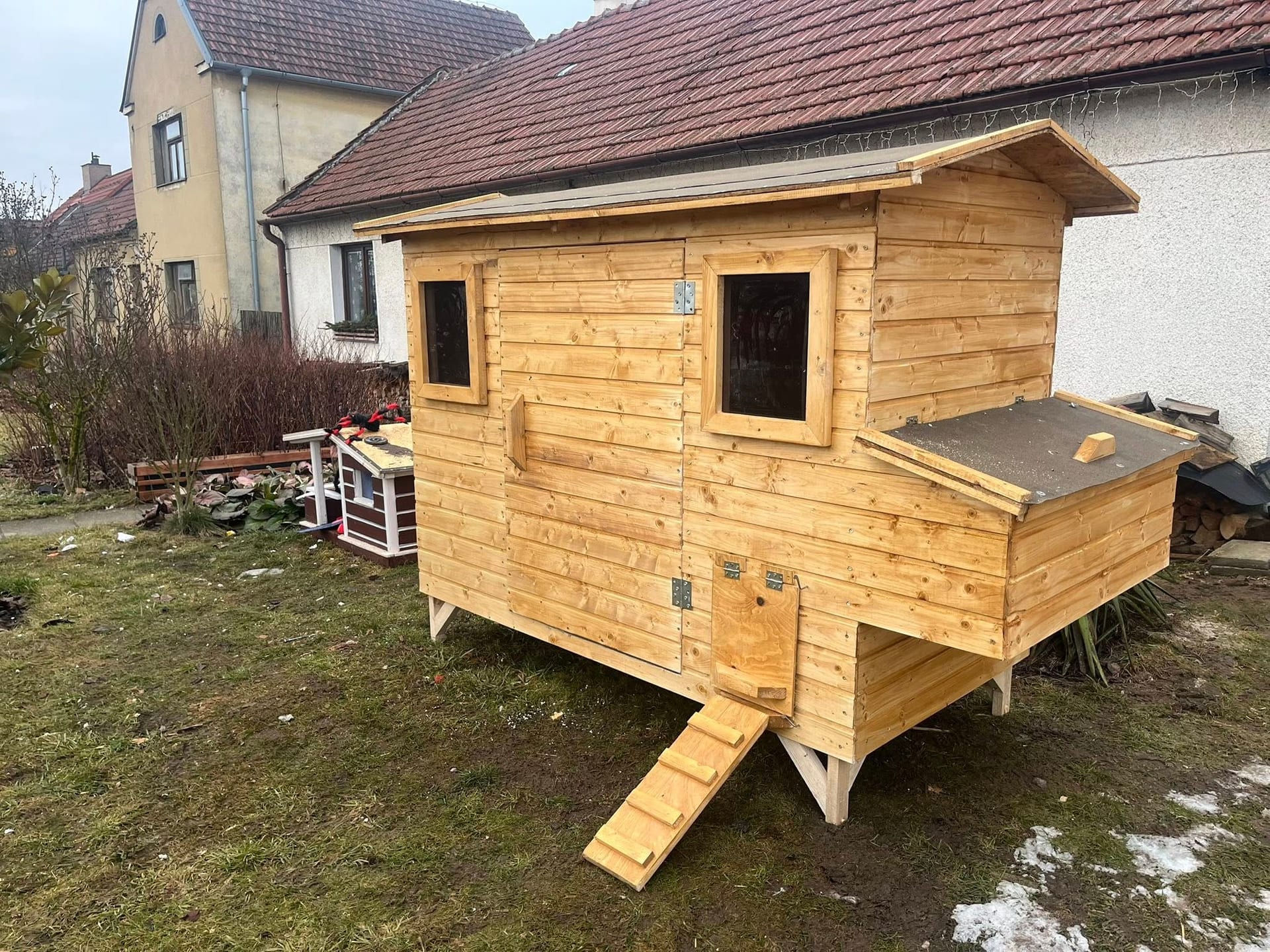 Kurník ČH 1 sedlová střecha